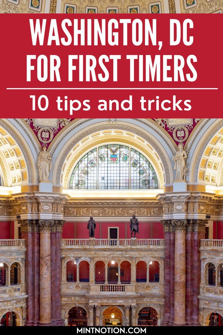 Visiting Washington, DC for the first time? 10 tips and tricks