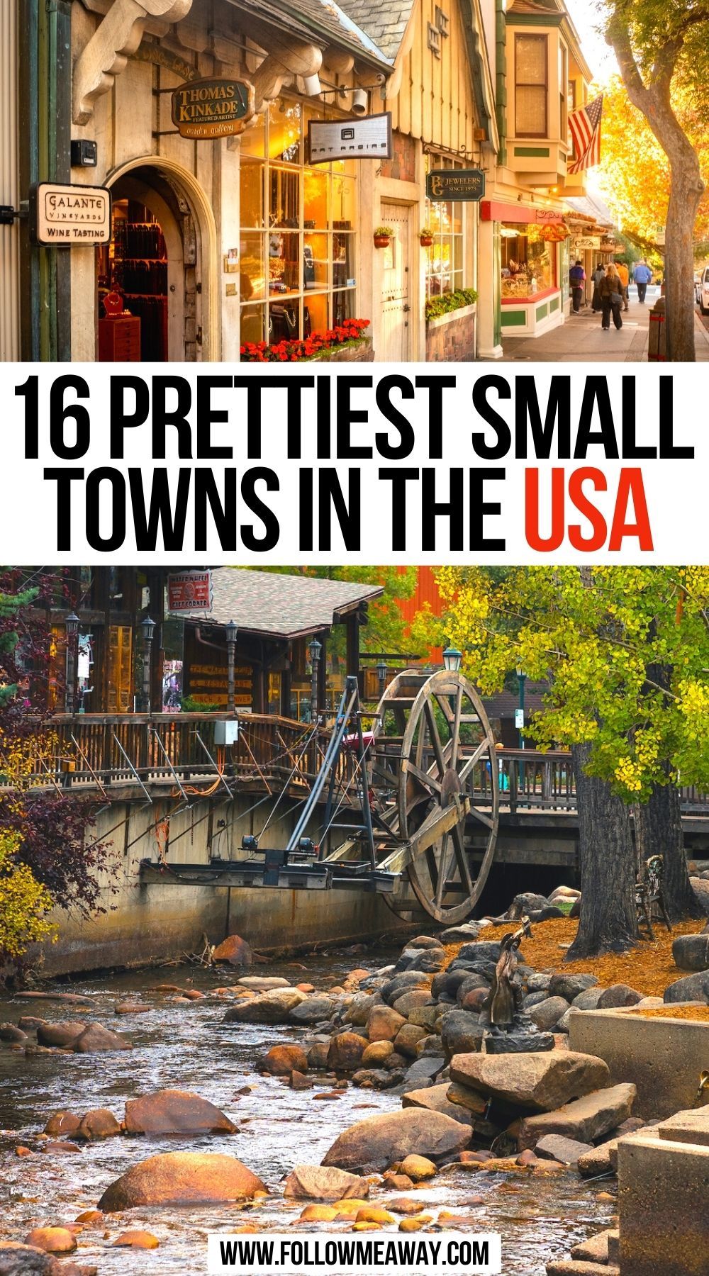 16 Prettiest Small Towns In The USA