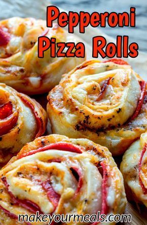 Homemade Pizza Rolls