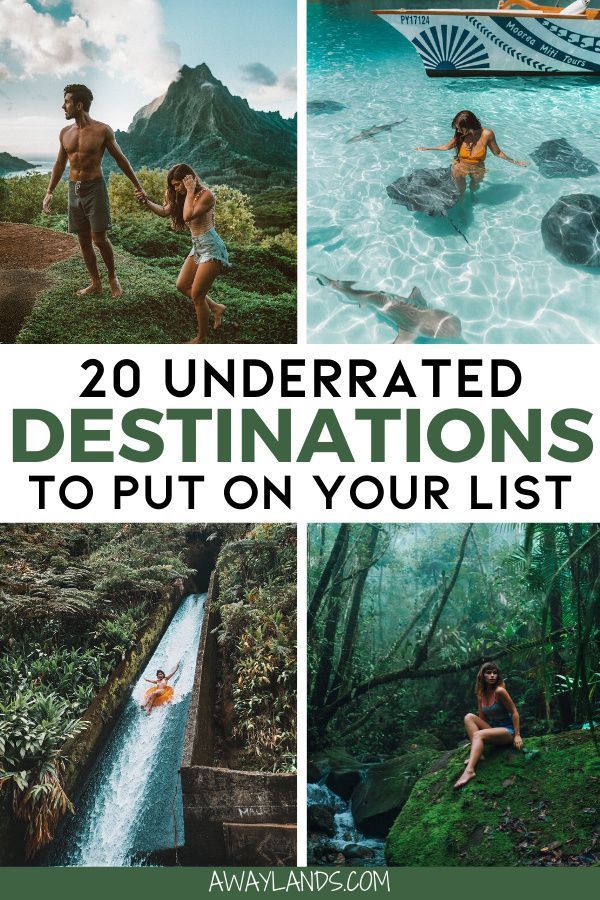 Top 20 Underrated Destinations for your 2020 Travel Bucket List