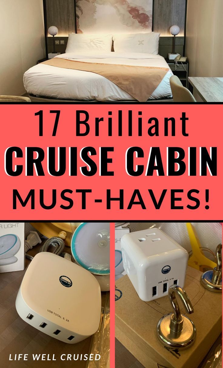 17 Brilliant Cruise Cabin Must-Haves