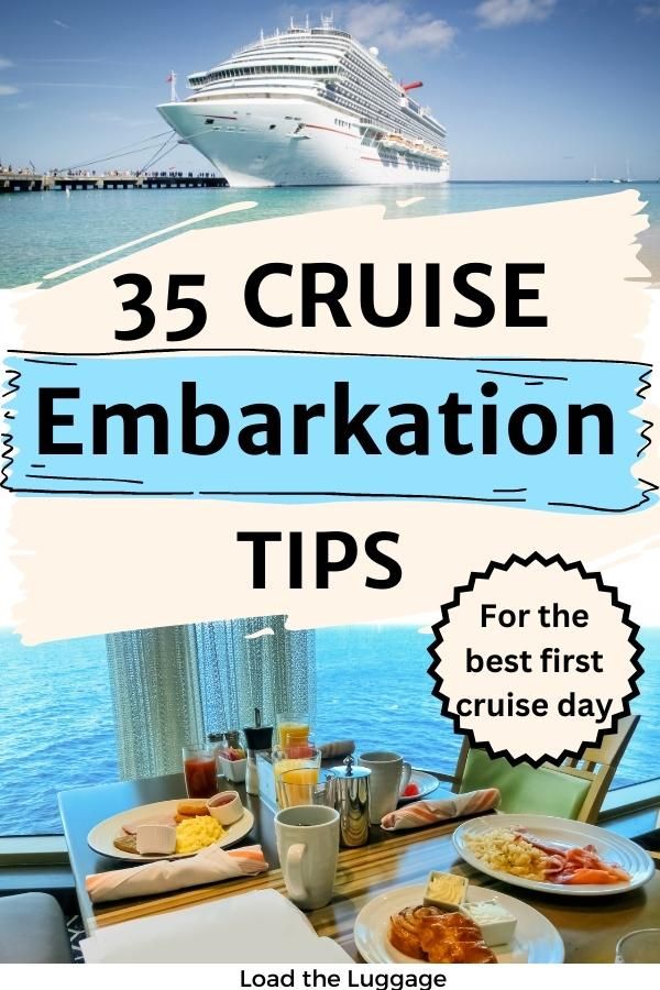 35 Cruise Embarkation Tips to Start Your Cruise off Right – Load the Luggage