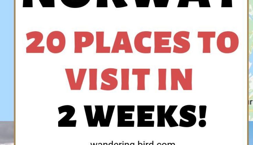 Norway Road Trip and Travel tips – Wandering Bird Motorhome Travel Blog 2024