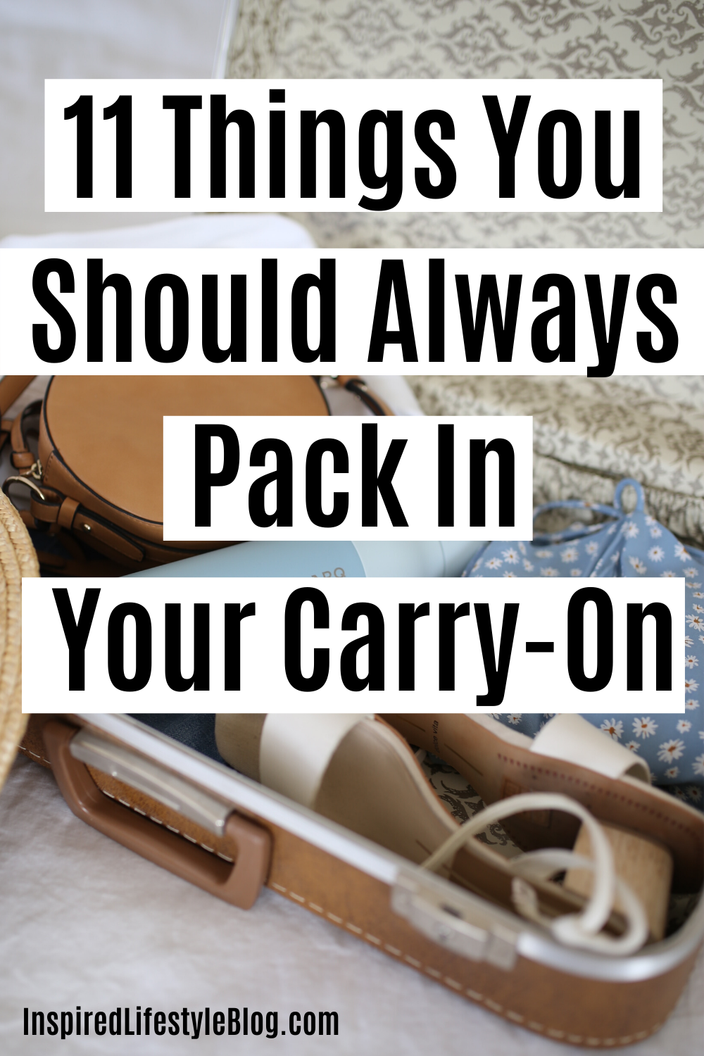 11 Things You Should Always Pack In Your Carry-On