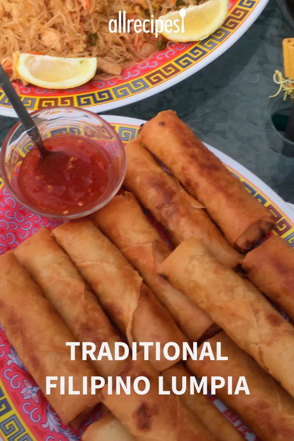 Traditional Filipino Lumpia Recipe