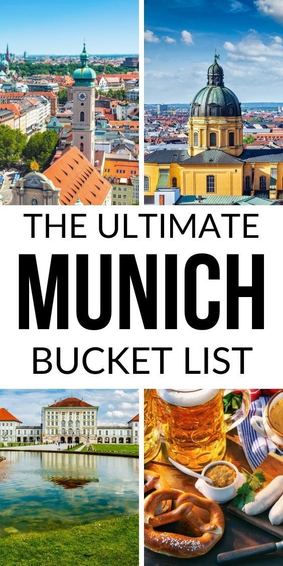 Ultimate Bucket List for Munich Germany