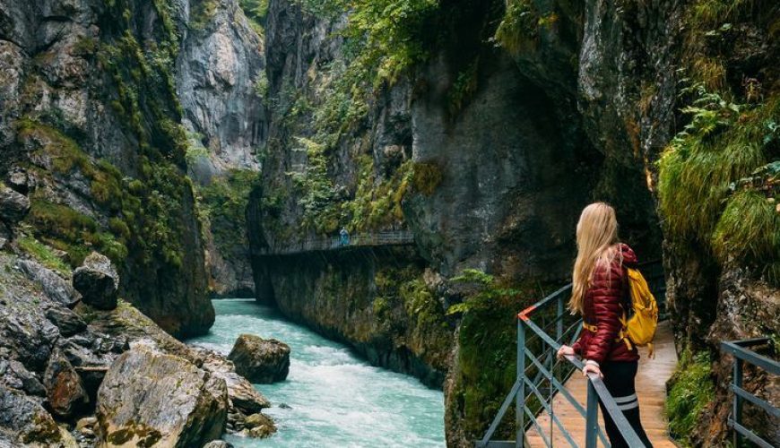 Aare Gorge (Aareschlucht) In Switzerland