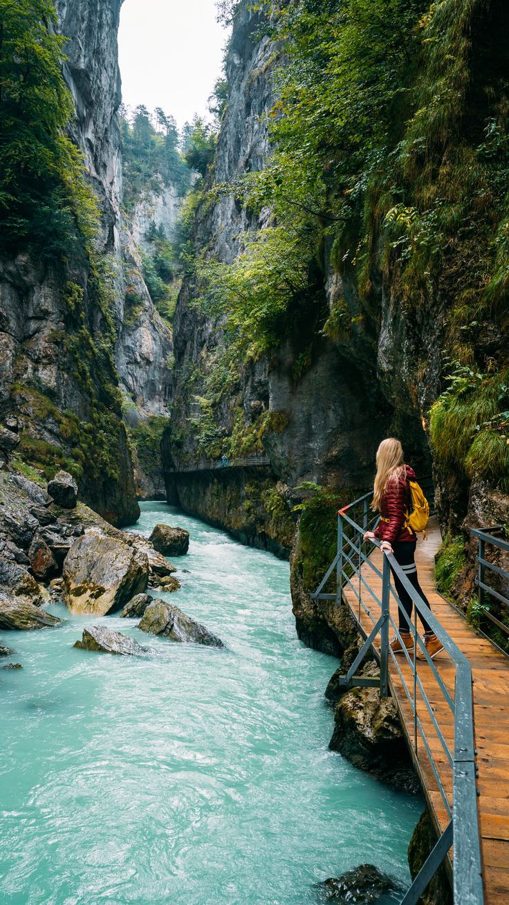 Aare Gorge (Aareschlucht) In Switzerland