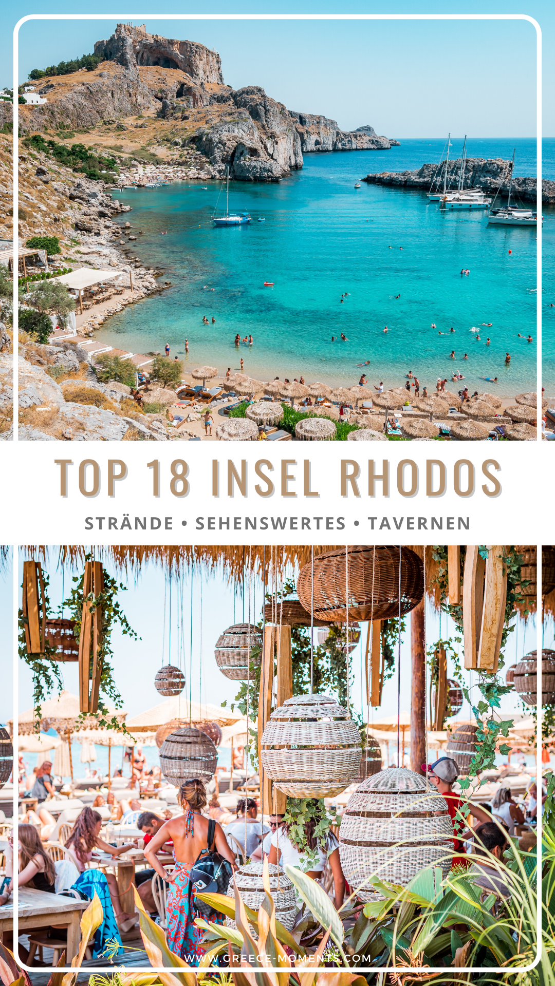 Rhodos Highlights • Die 20 schönsten Orte der Sonneninsel