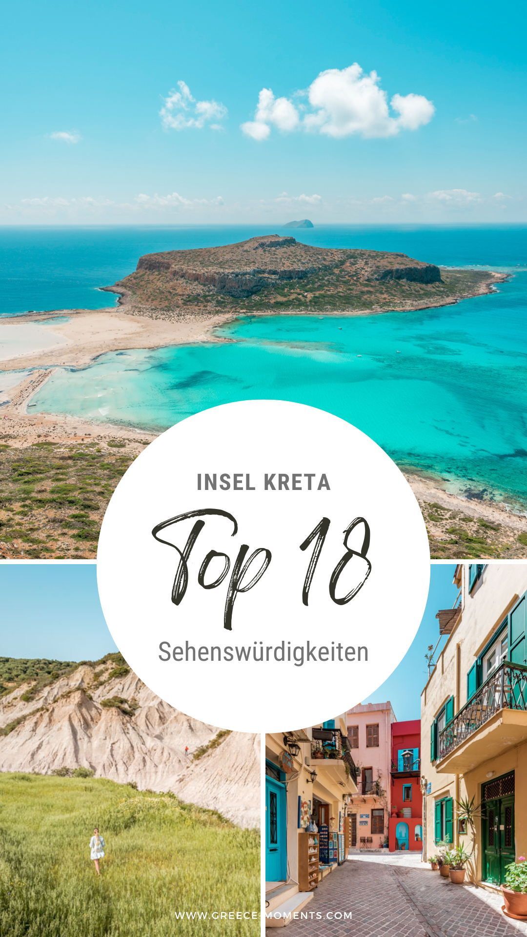 Kreta Sehenswürdigkeiten • Top-18 Orte der Insel mit Karte