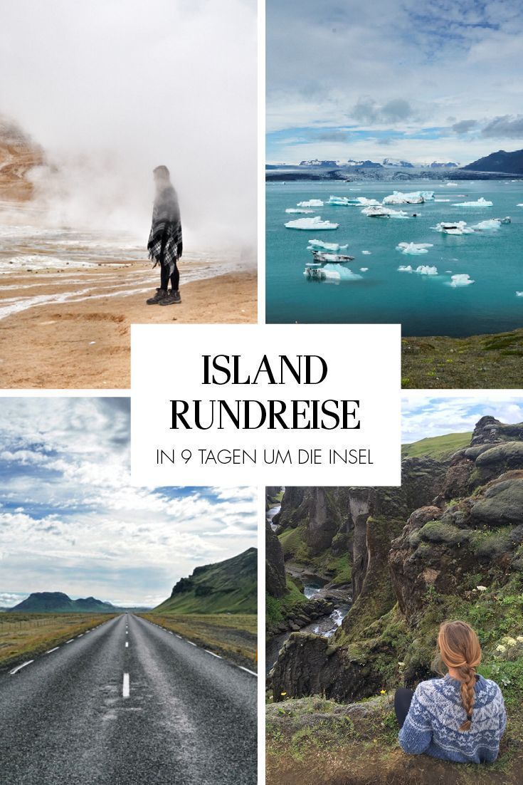 Island Rundreise – 9 Tagen mit dem Auto um die Insel