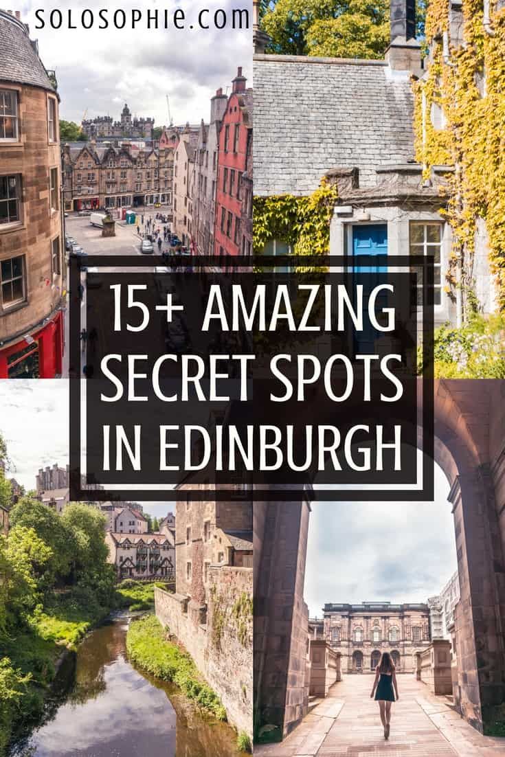 15+ Quirky, Unusual & Secret Spots in Edinburgh | solosophie