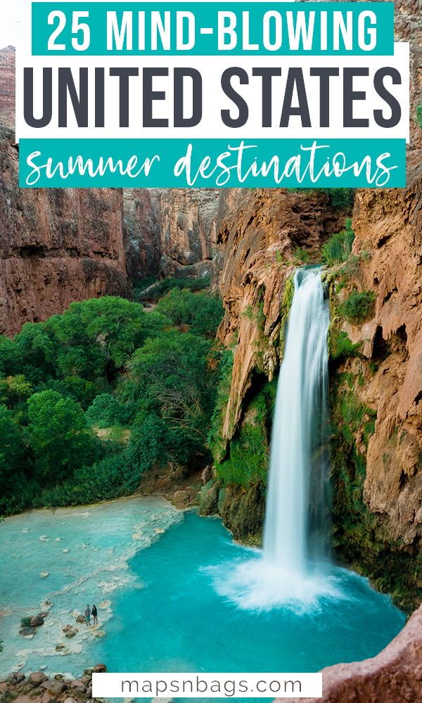 20+ Amazing Summer Destinations in the US [#5 will blow your mind!]