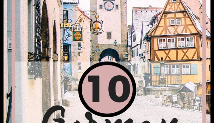 10 German Phrases You Need to Know When Visiting