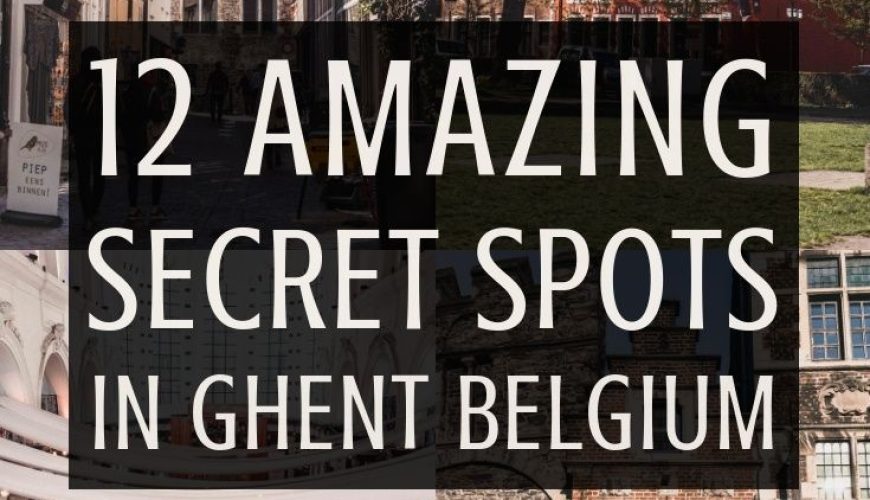 10+ Hidden Gems & Secret Spots in Ghent You Can’t Miss! | solosophie