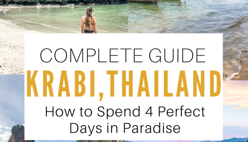 Ultimate Krabi 4 Day Itinerary: Krabi, Thailand Guide