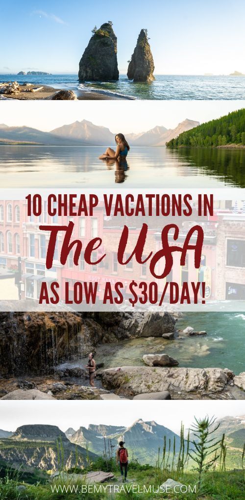 The Top 10 Cheap Vacations in the US