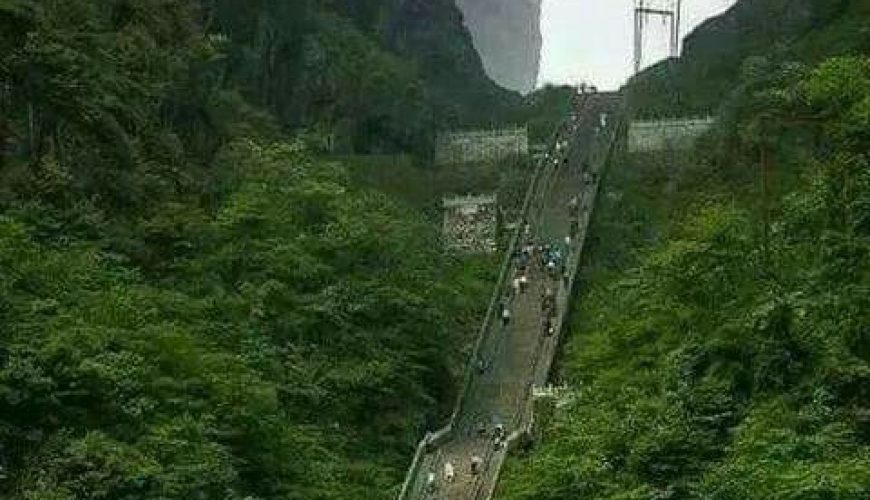 There’s an Actual Stairway to Heaven — With 999 Steps — in China