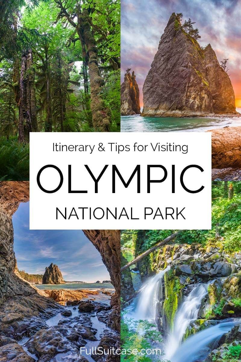 Olympic National Park Itinerary (1-3 Days) & Tips for Planning Your Visit