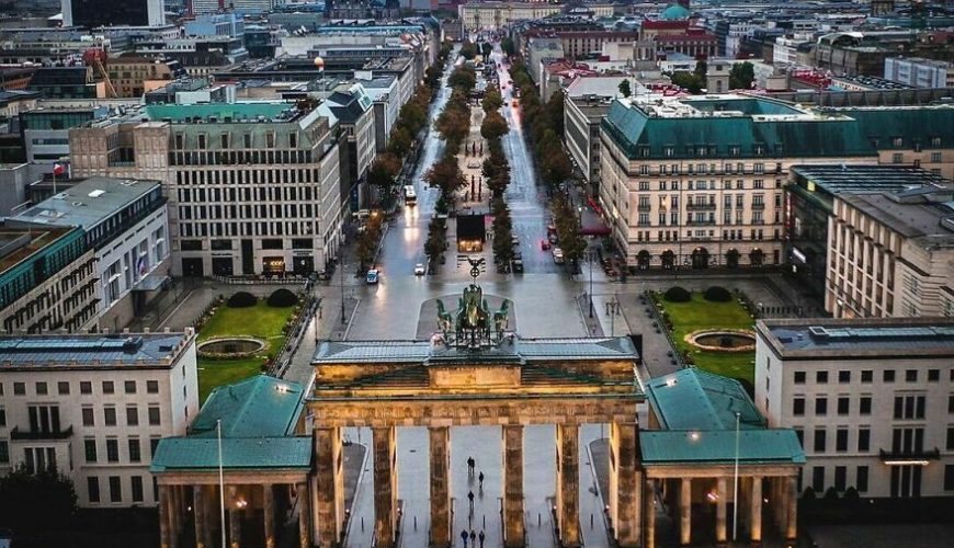 Brandenburg Gate In Berlin, Germany