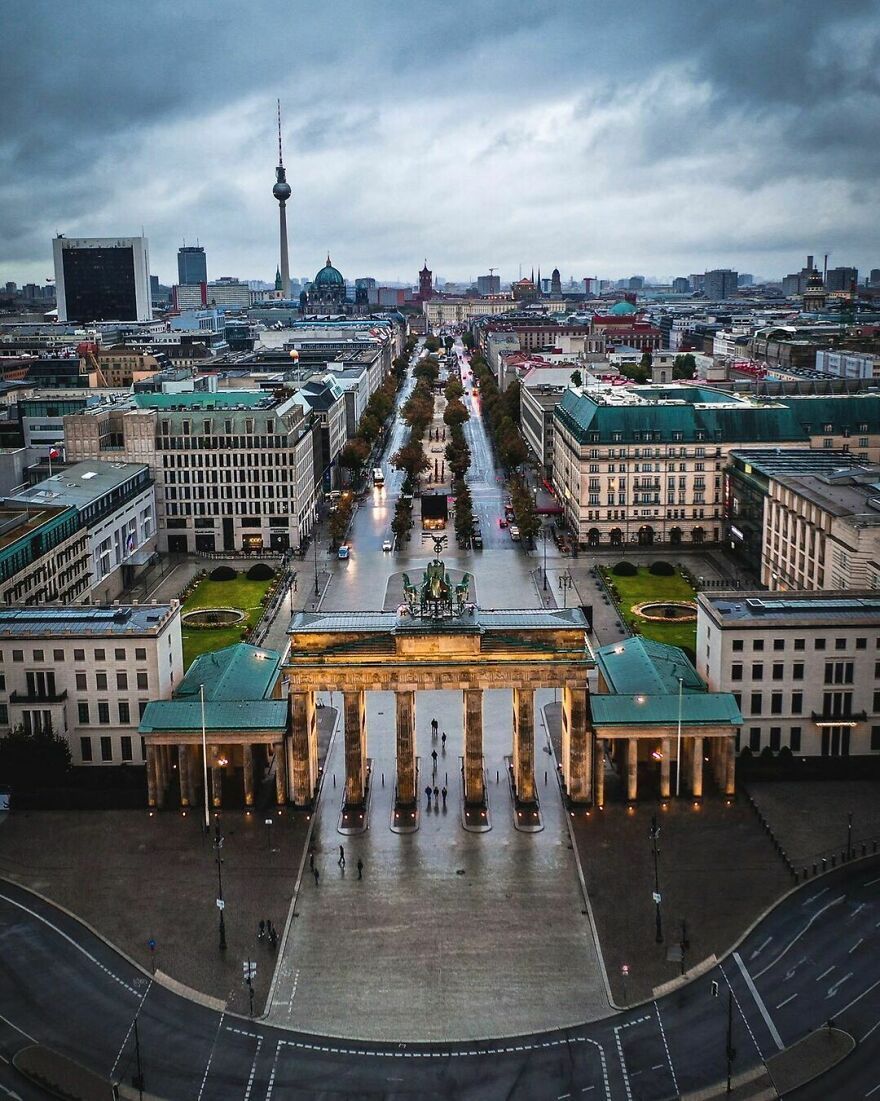 Brandenburg Gate In Berlin, Germany