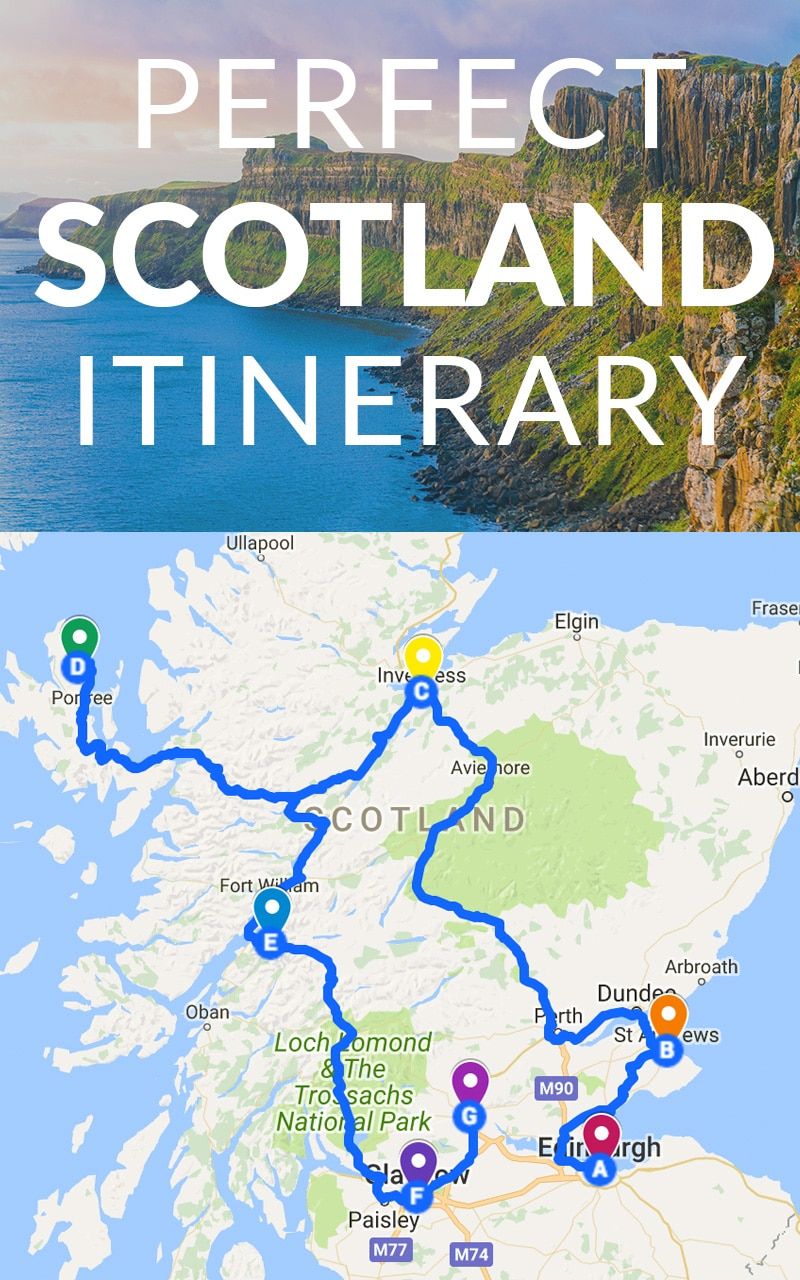 Perfect Scotland Itinerary