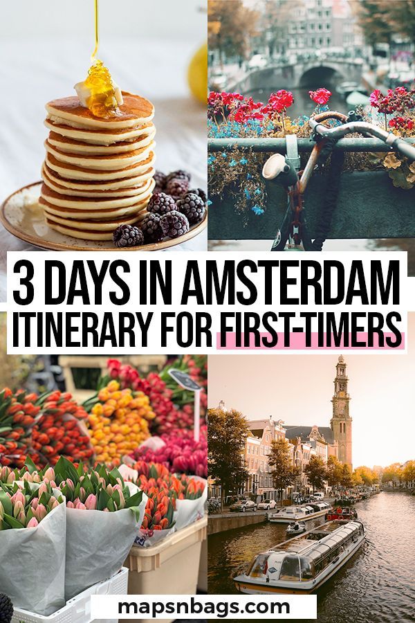 3 Days in Amsterdam Itinerary for First-Timers