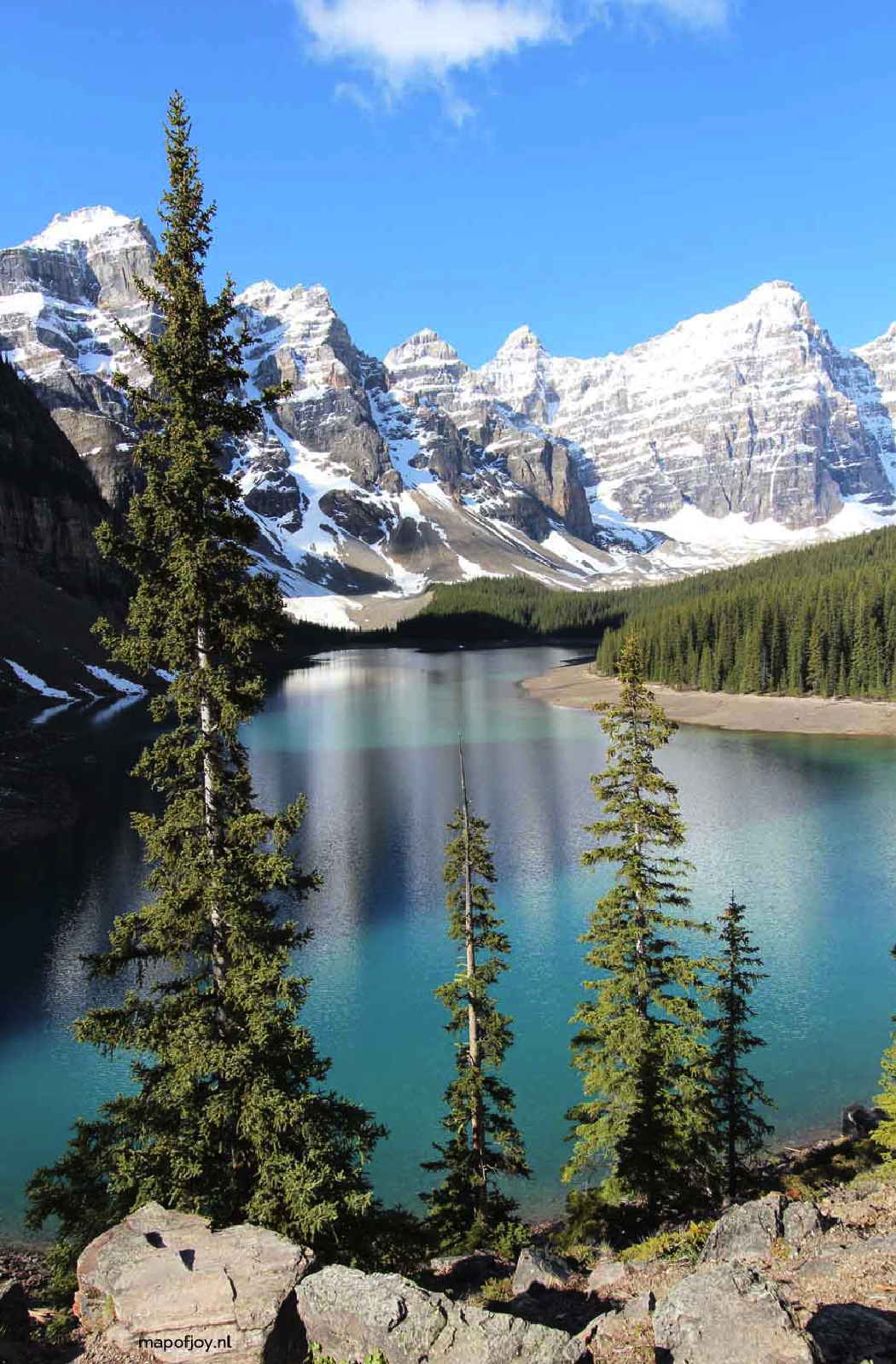 6x de mooiste meren in Banff NPCanada