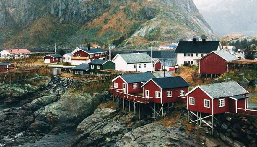 Instagram of the Day: Little Red Houses in Norway