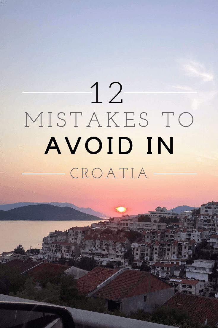 17 Rookie Mistakes to Avoid: What NOT to Do in Split and Dubrovnik Croatia – Globe Gazers