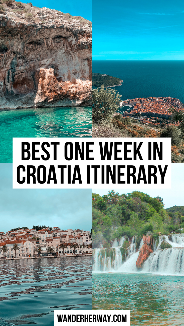 The Best One Week Itinerary for Croatia