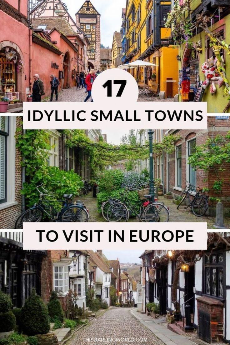 17 Beautiful Small Towns in Europe You Must Visit | Europe travel, Cool places to visit, Europe trav