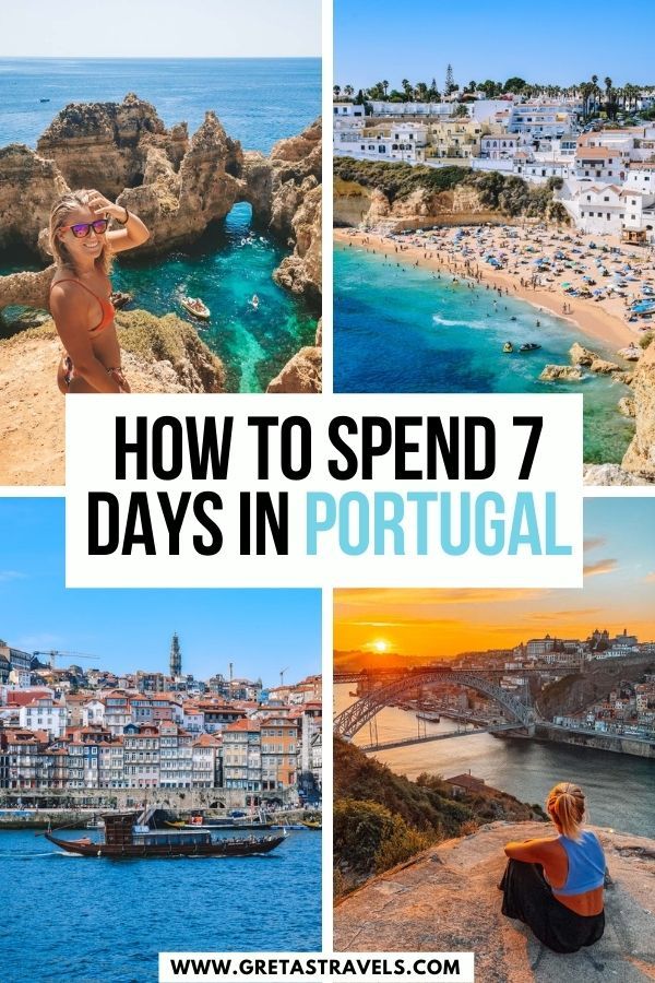 One Week in Portugal Itinerary: Two Sample Itineraries for 7 Epic Days in Portugal