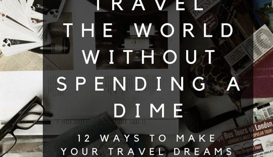 How to Travel the World Without Spending a Dime — The City Sidewalks