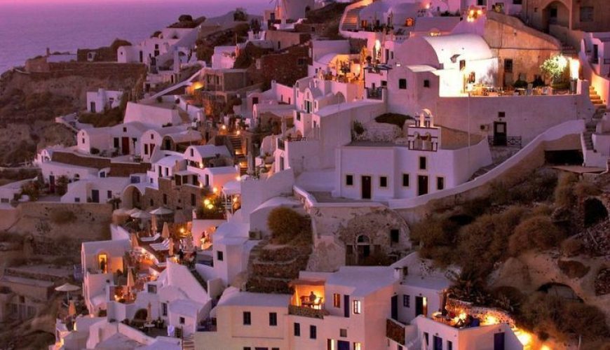 The Romance And Drama Of Santorini S Breathtaking Landscapes Along With Its Quaint Villages And Awe