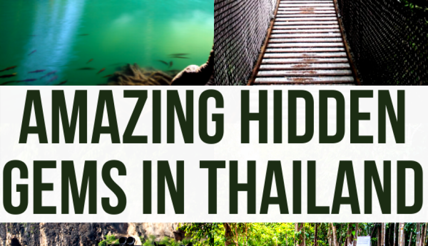 Hidden gems in Thailand