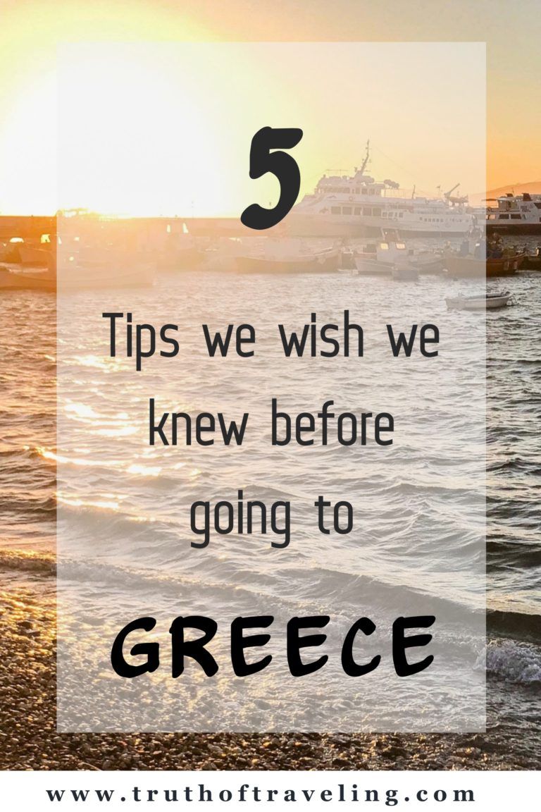 5 Tips to Plan Your Trip to Greece – Truth of Traveling