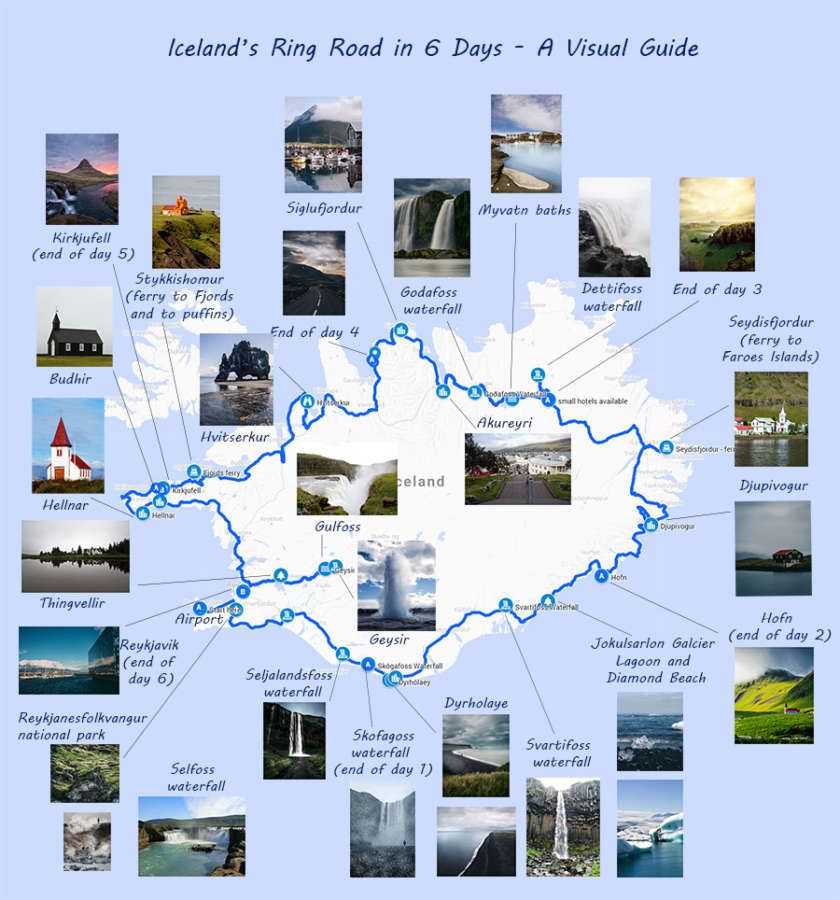 Iceland Itinerary – Drive Ring Road in 6 Days – TRAVELTIPSTER – Travel Ideas, Itinerary and Travel Tips