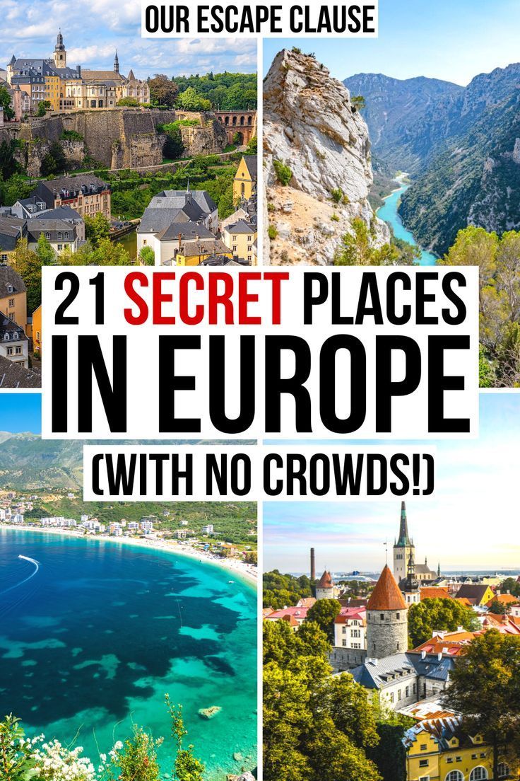 21 Epic Hidden Gems in Europe: Secret Spots + Offbeat Highlights