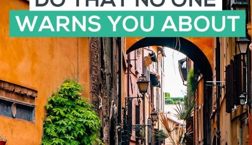 Italian Culture: 19 Weird Things Italians Do That No One Warns You About