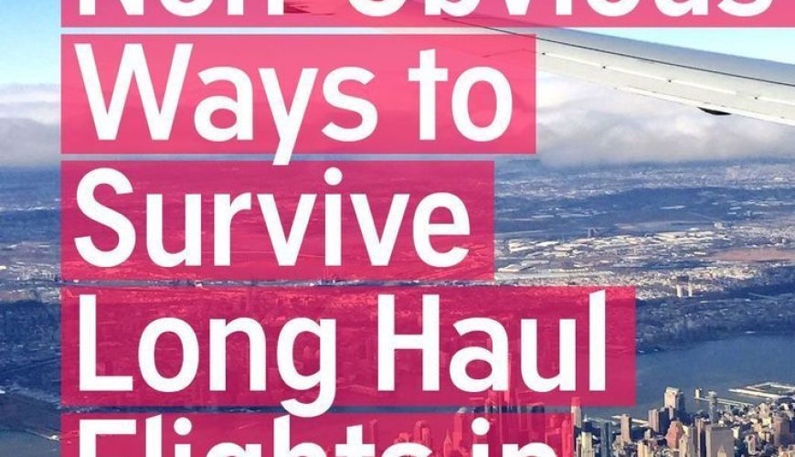 12 Non-Obvious Ways to Survive Long Haul Flights in Economy