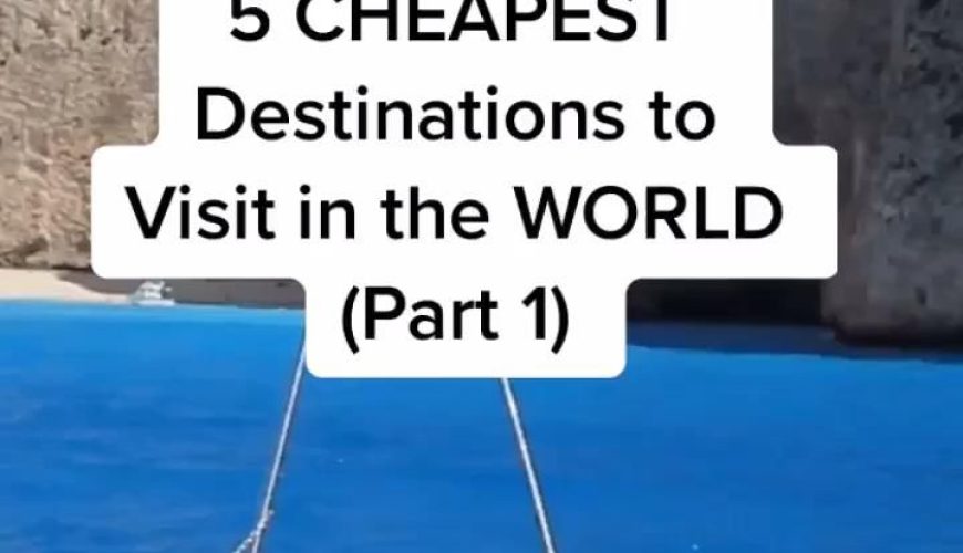 32 CHEAPEST Places To Travel In 2024