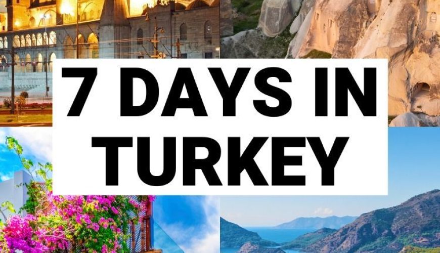 The Ultimate 7 Day Turkey Itinerary & Travel Guide