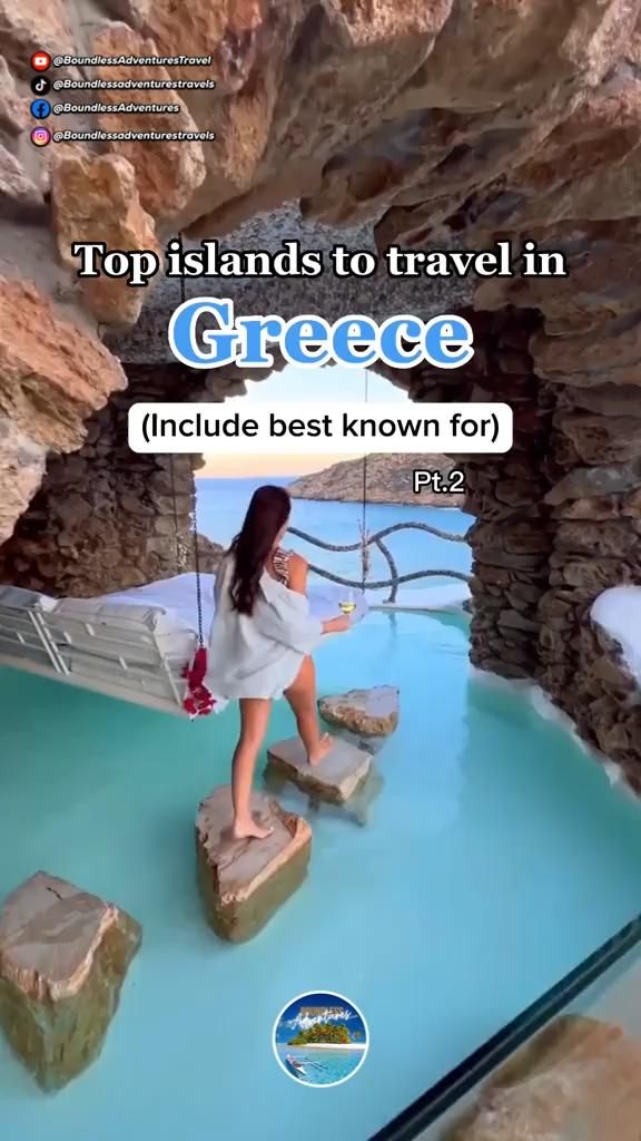 Top Island to travel in Greece