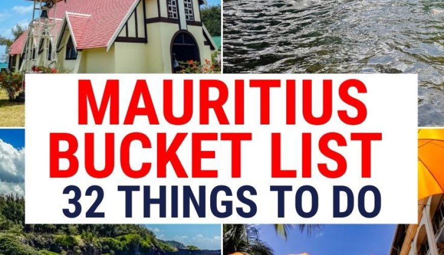 Mauritius Bucket List: 32 awesome things to do!