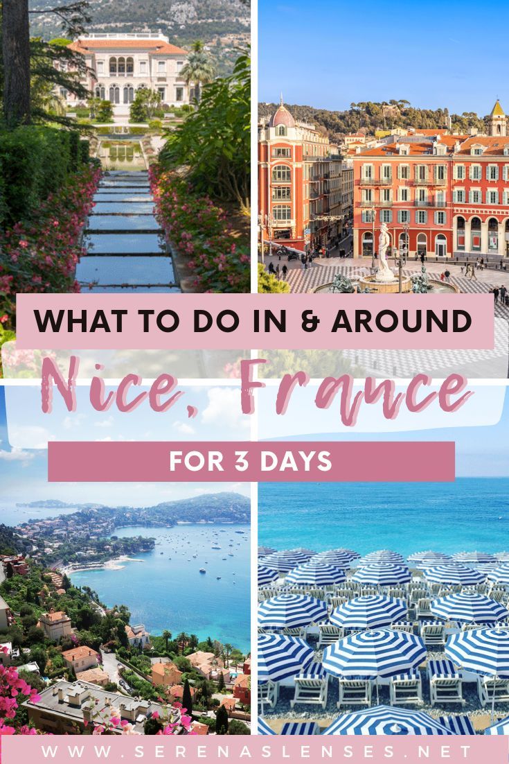 What to do in and around Nice for 3 days