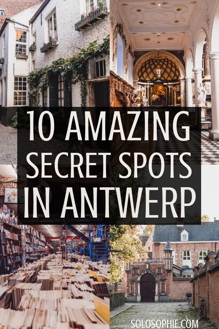 Hidden Gems & Secret Spots in Antwerp | solosophie