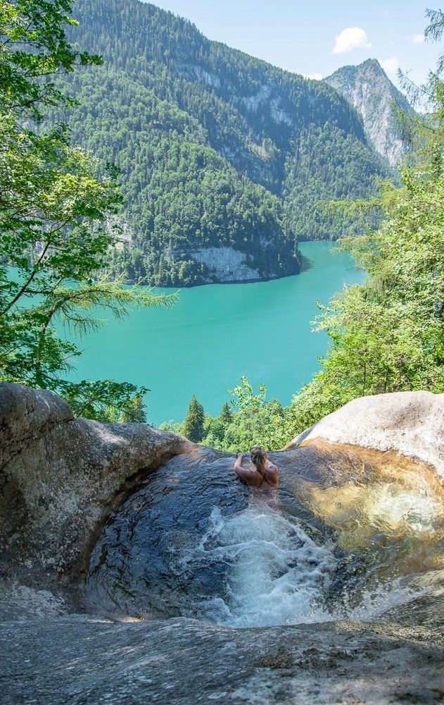 How to Get to Lake Konigssee Waterfall Pool In Berchtesgaden – aliciamarietravels