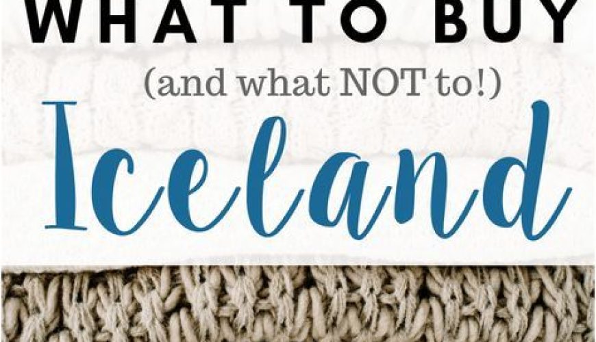 What to Buy in Iceland: The Best Souvenirs