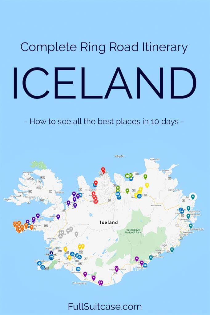 Complete Iceland Ring Road Itinerary (+Map & Tips for Your Trip)